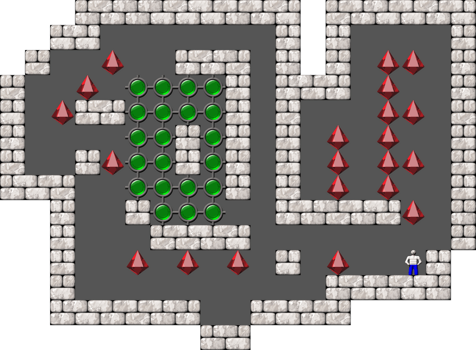 Sokoban Cosmac 8 level 47